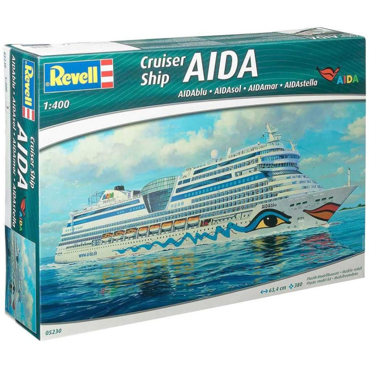 Plastic ModelKit loď 05230 - AIDAblu, sol, mar, stella (1:400)