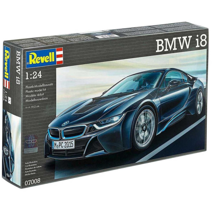 Plastic ModelKit auto 07008 - BMW i8 (1:24)
