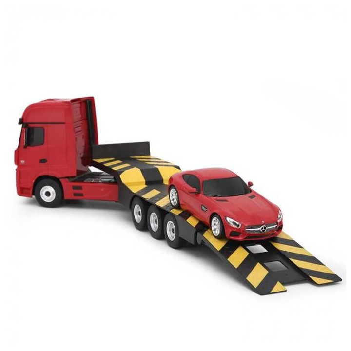 R/C auto Mercedes-Benz Actros + AMG GT (1:24)