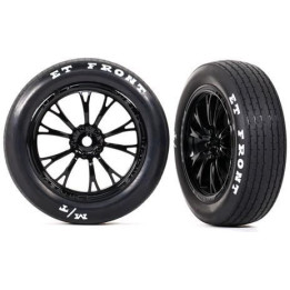 Traxxas kolo, disk Weld lesklý černý (přední) (2)