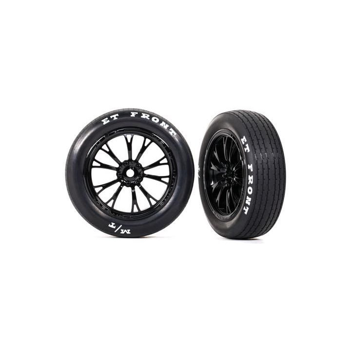 Traxxas kolo, disk Weld lesklý černý (přední) (2)