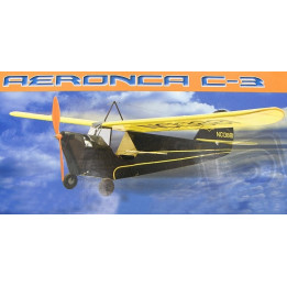 Aeronca C-3 Collegian 889mm laser. vyřezávaná