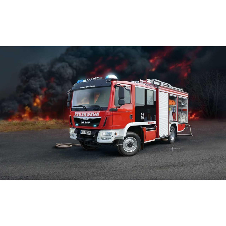 Plastic ModelKit auto 07452 - Schlingmann HLF 20 (MAN TGM Euro 6) (1:24)