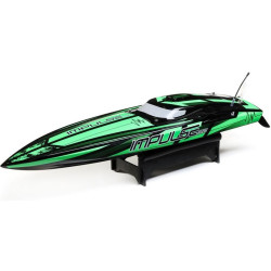 Rychlostní člun Impulse 32 s trupem typu Deep-V, představuje maximální výkon a kvalitu. Kombinuje soutěžní laminátový trup s výkonným motorem Spektrum Marine, regulátorem Spektrum Firma™ 160A a vysílačem Spektrum™ DX3. Technologie SMART, telemetrie.