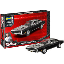Plastic ModelKit auto 07693 - Fast & Furious - Dominics 1970 Dodge Charger (1:25)