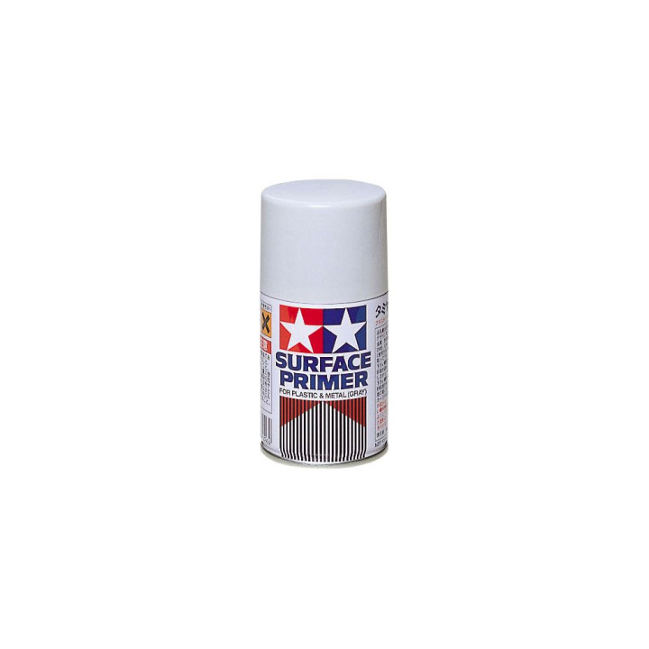 Tamiya Surface Primer Plast/Metal Gray 100ml