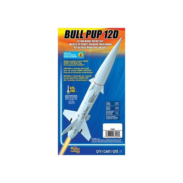 Estes Bull Pup AGM-12D Kit