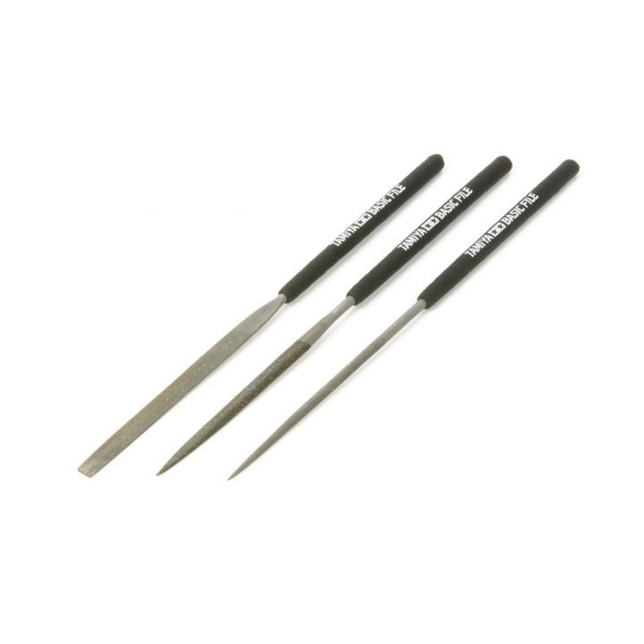 Tamiya Pilníky ihlové 3 ks