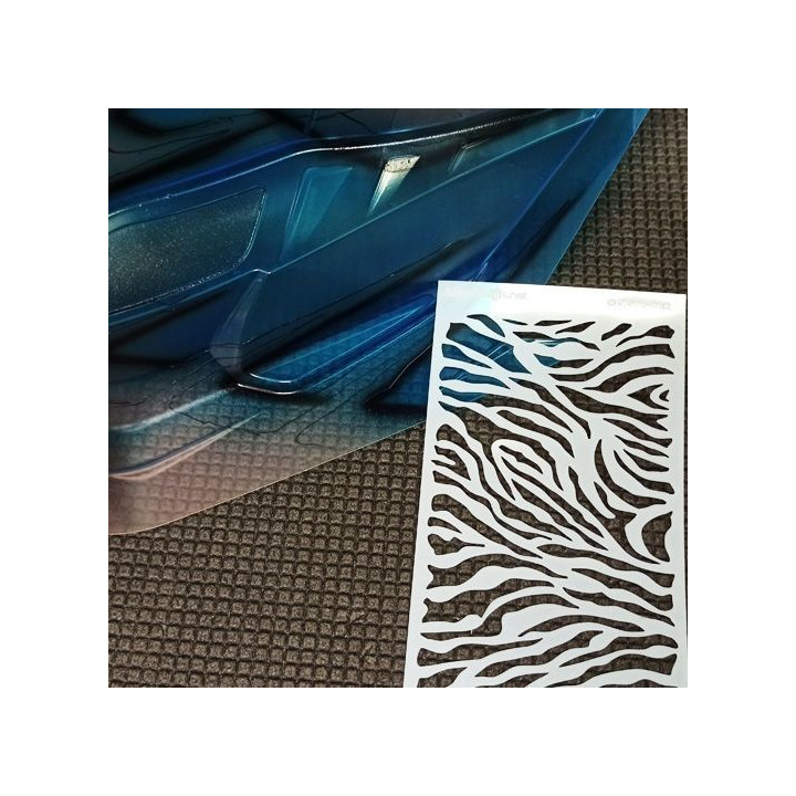 BittyDesign maskovací předlohy - Zebra