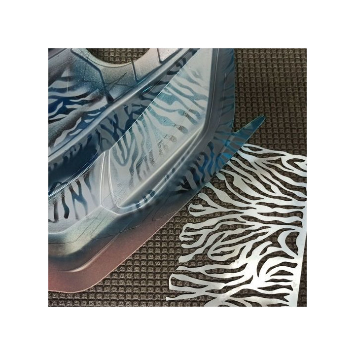 BittyDesign maskovací předlohy - Zebra