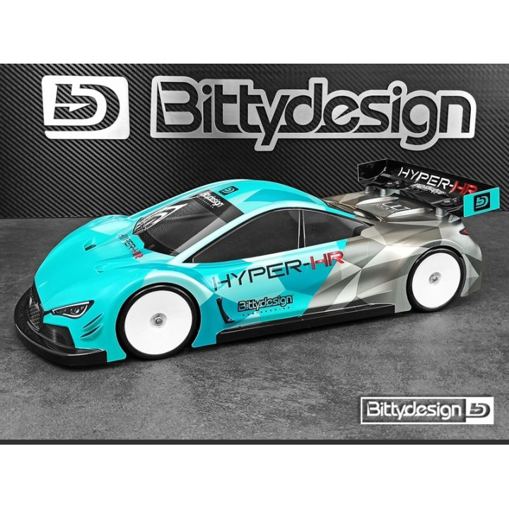 Karoserie čirá Bittydesign HYPER-HR - (190 mm) - lehká
