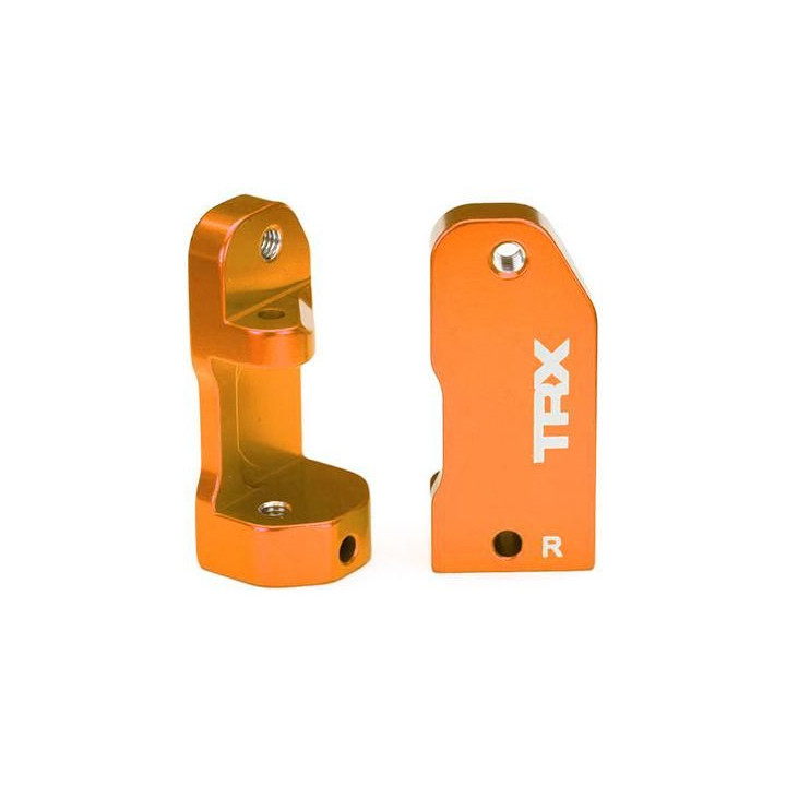 Traxxas závěs těhlice 30° hliníkový oranžový (L+P)