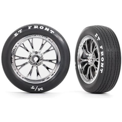 Traxxas kolo, disk Weld chromovaný (přední) (2)