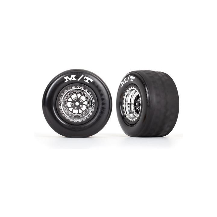 Traxxas kolo, disk Weld chromovaný (zadní) (2)