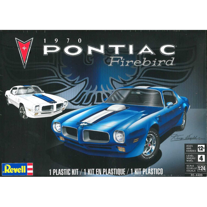 Plastic ModelKit MONOGRAM auto 4489 - 1970 Pontiac Firebird (1:24)