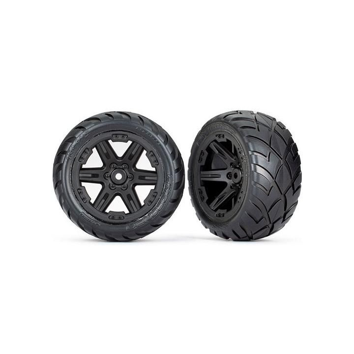 Traxxas kolo 2.8", disk RTX černý, pneu Anaconda (2WD zadní) (2)