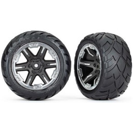 Traxxas kolo 2.8", disk RTX černý-chrom, pneu Anaconda (2WD zadní) (2)