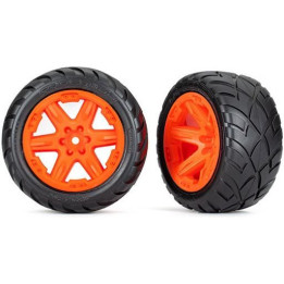 Traxxas kolo 2.8", disk RTX oranžový, pneu Anaconda (4WD přední/zadní, 2WD přední) (2)
