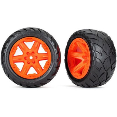 Traxxas kolo 2.8", disk RTX oranžový, pneu Anaconda (4WD přední/zadní, 2WD přední) (2)