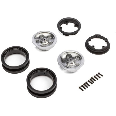 Axial disk 1.9" Retro Slot Beadlock, satén (2)