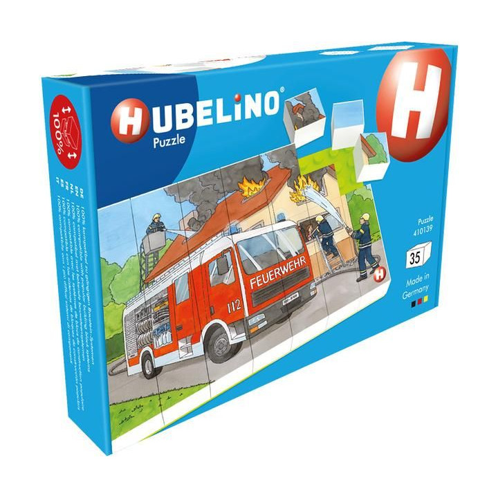 HUBELINO Puzzle - Hasičská jednotka