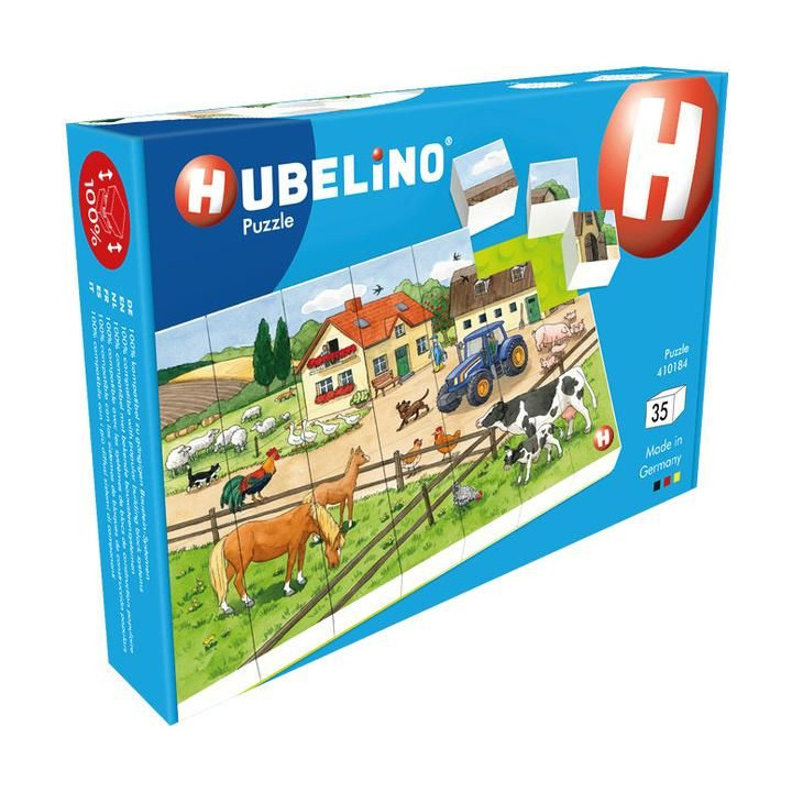 HUBELINO Puzzle - Život na farmě