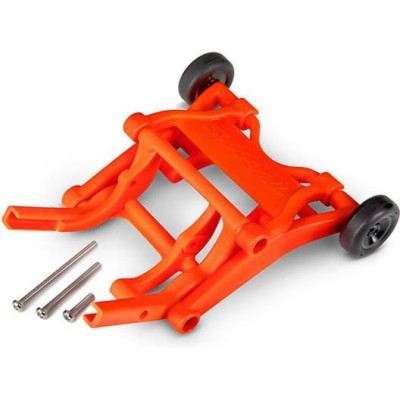 Traxxas sada opěrných koleček (wheelie) oranžová
