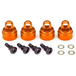 Traxxas hliníková hlava tlumiče oranžová (4)