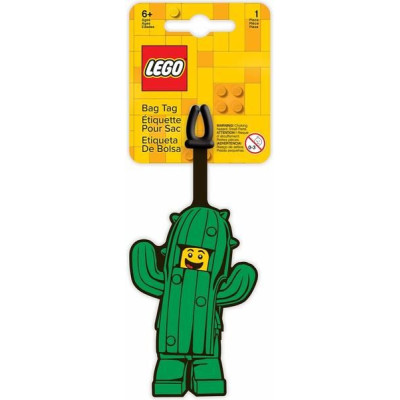 LEGO jmenovka na zavazadlo - Iconic kaktus