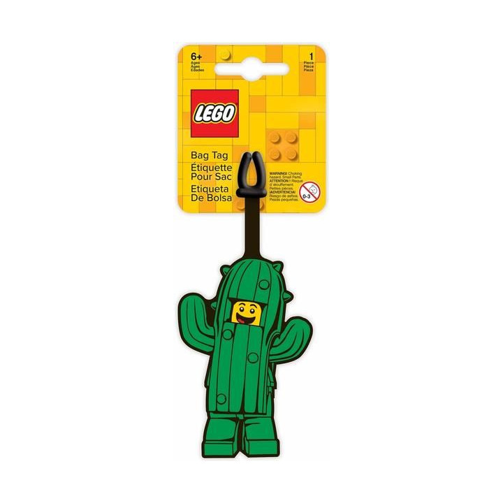 LEGO jmenovka na zavazadlo - Iconic kaktus