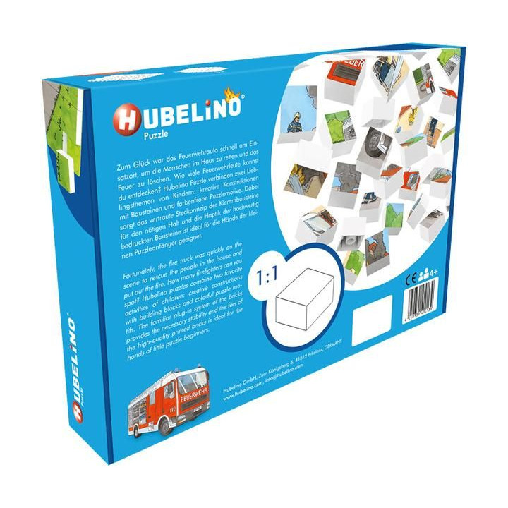 HUBELINO Puzzle - Hasičská jednotka