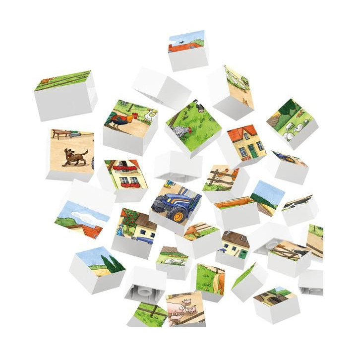 HUBELINO Puzzle - Život na farmě
