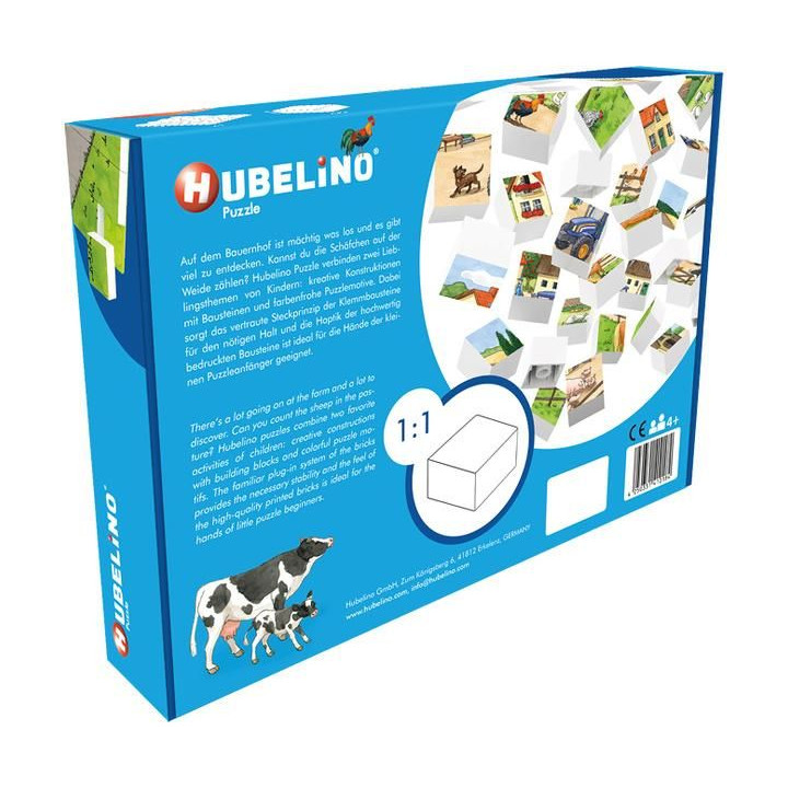 HUBELINO Puzzle - Život na farmě