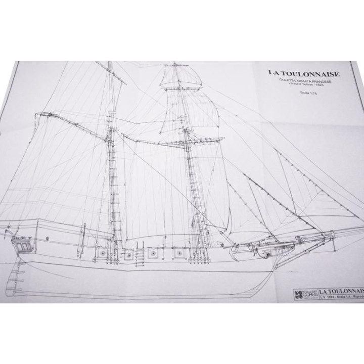COREL La Toulonnaise 1823 1:75 kit