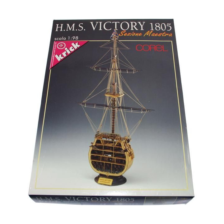 COREL H.M.S. Victory 1651 řez 1:98 kit