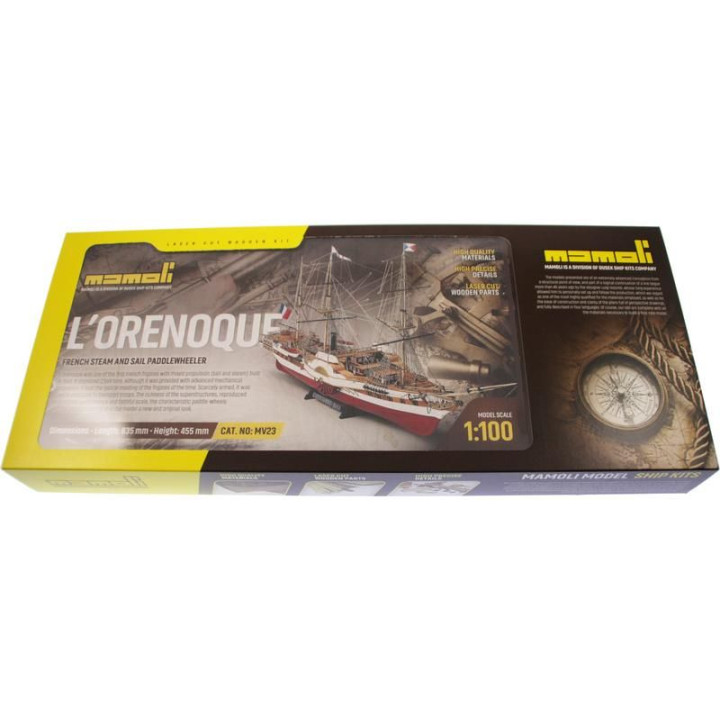 MAMOLI L'Orenoque 1848 1:100 kit