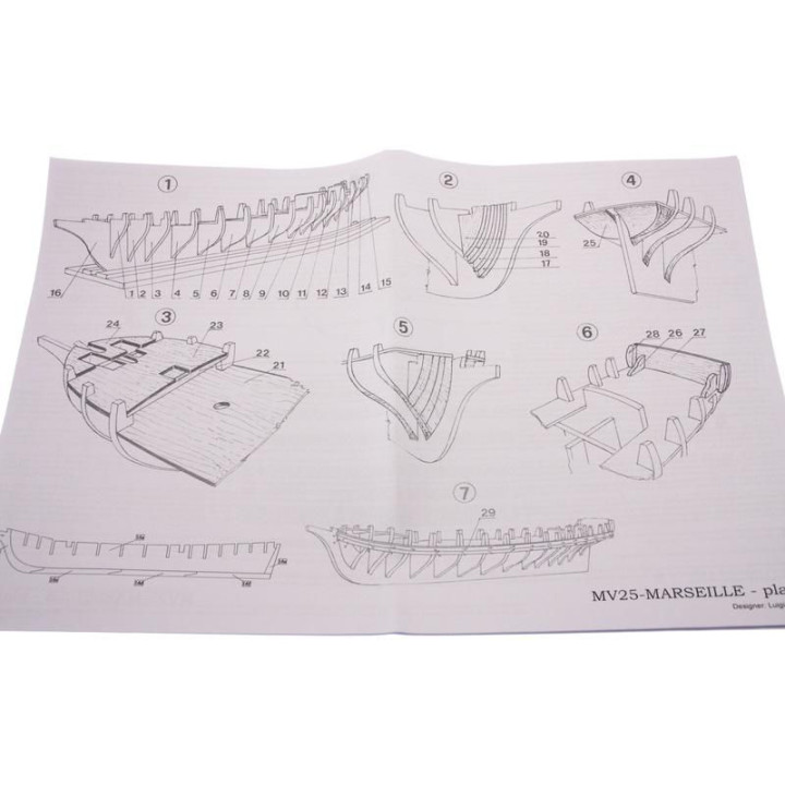 MAMOLI Marseille 1764 1:64 kit