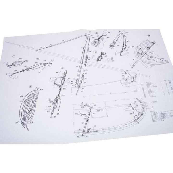 MAMOLI Il Leudo 1:32 kit