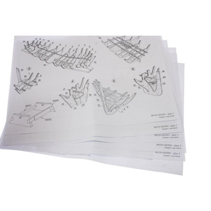 MAMOLI Il Leudo 1:32 kit