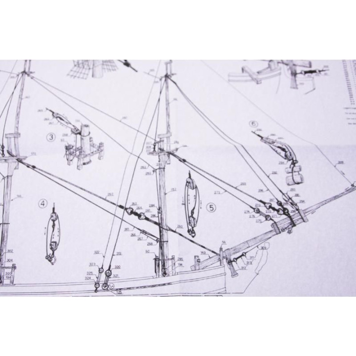 MAMOLI H.M.S. Bounty 1787 1:64 kit