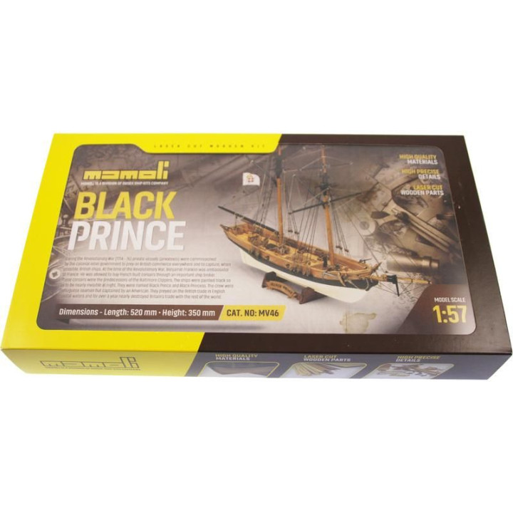 MAMOLI Black Prince 1774 1:57 kit