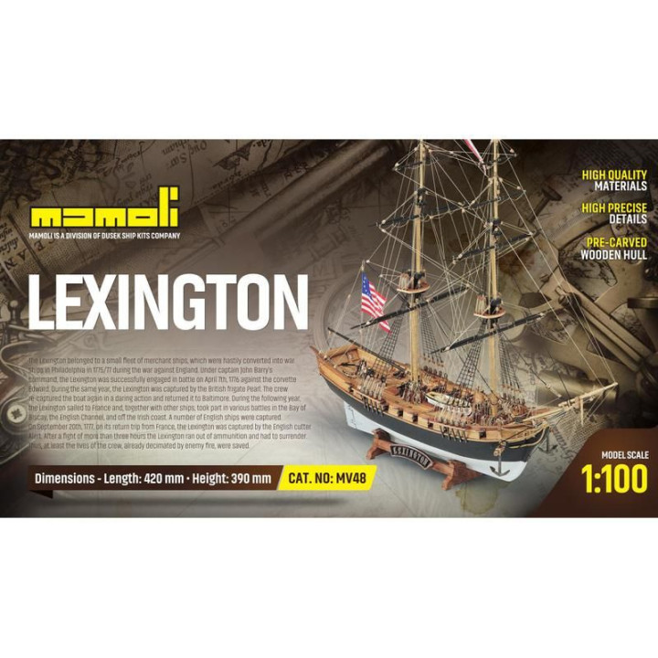 MAMOLI Lexington 1775 1:100 kit