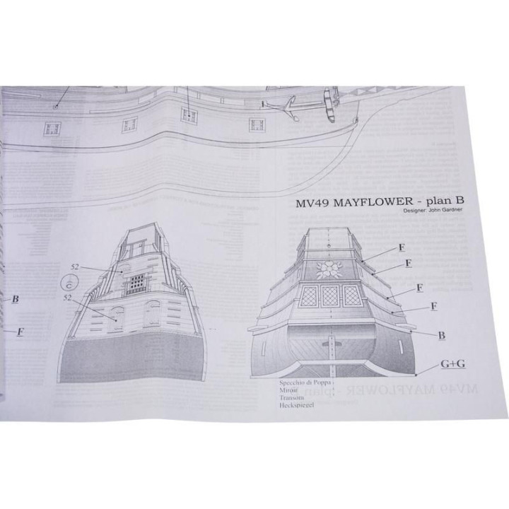 MAMOLI Mayflower 1609 1:70 kit