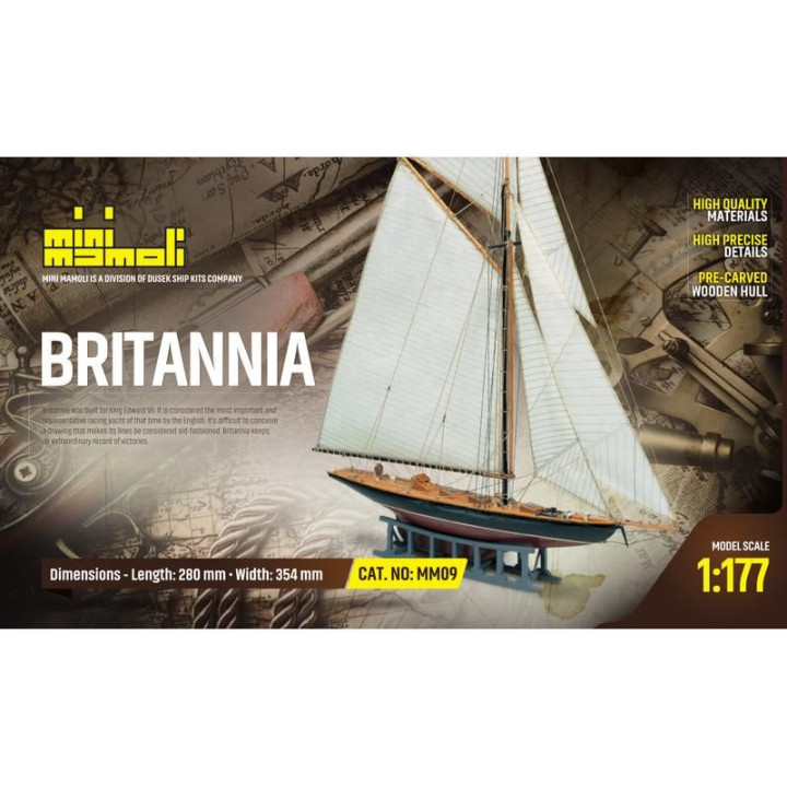 MINI MAMOLI Britannia 1:177 kit