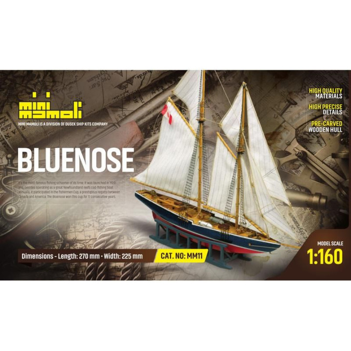 MINI MAMOLI Bluenose 1:160 kit