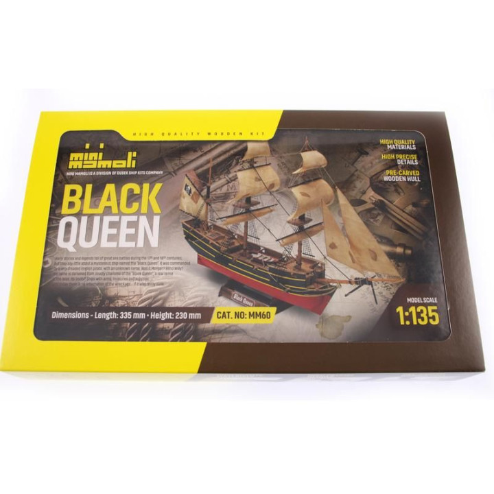 MINI MAMOLI Black Queen 1:135 kit