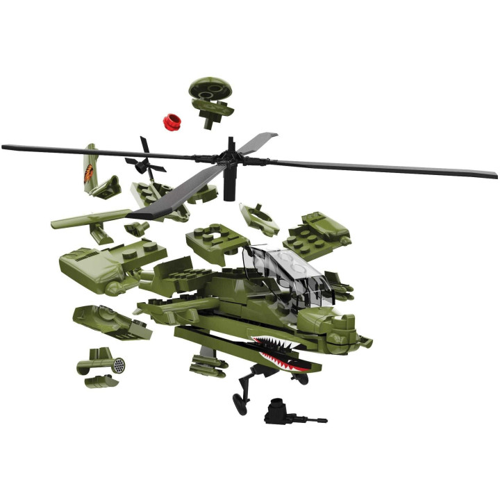 Quick Build vrtulník J6004 - Boeing Apache