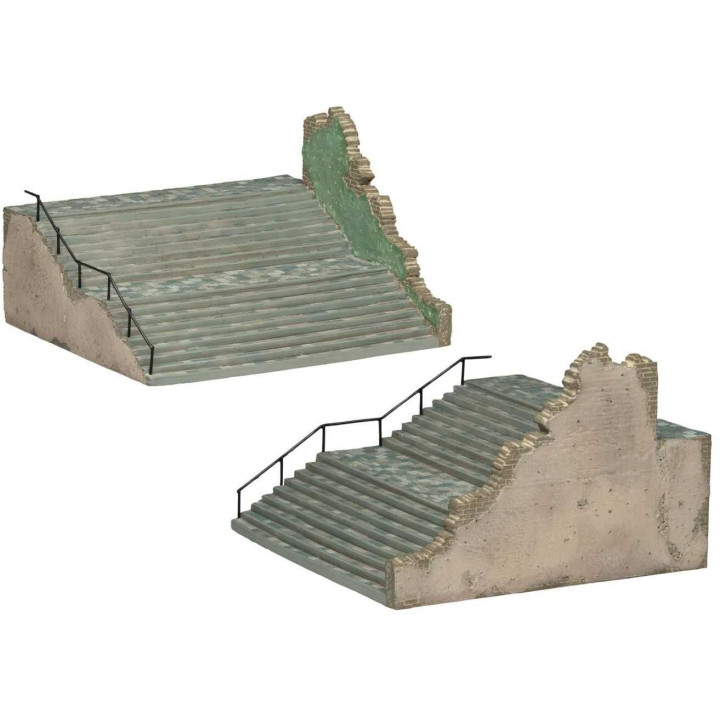Classic Kit budova A75017 - European City Steps (1:72)