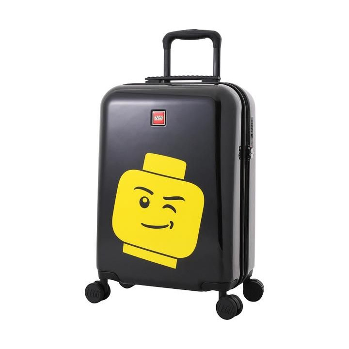 LEGO Luggage Cestovní kufr ColourBox Minifigure Head 20" - malinový