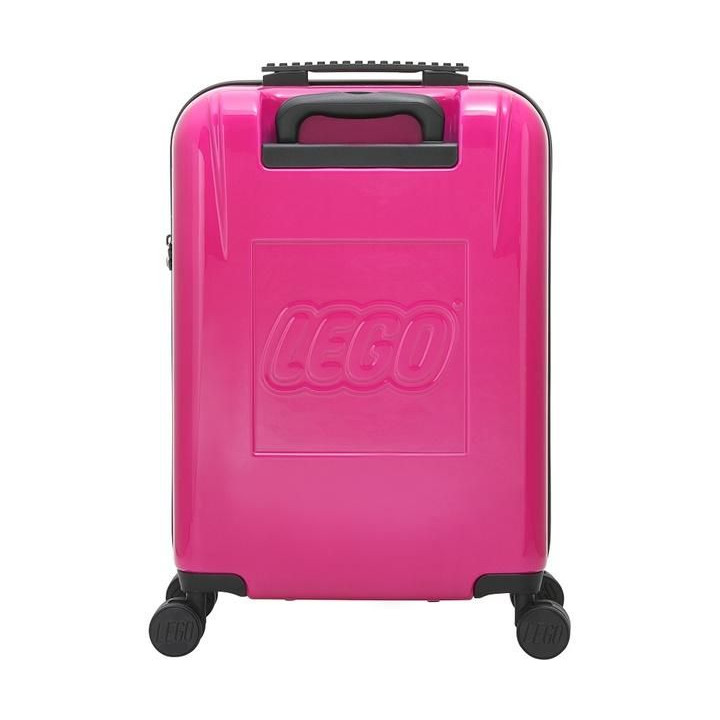 LEGO Luggage Cestovní kufr ColourBox Minifigure Head 20" - malinový